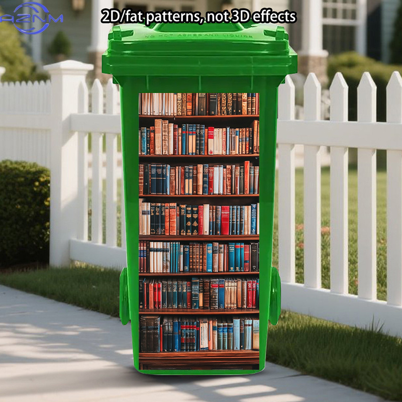 Vintage And Collectible Books - Adesivos de Lixeira com Livros Vintage,