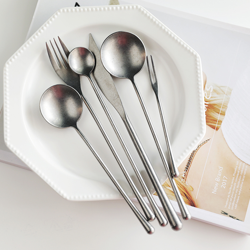Vintage Collectible Spoons - 304 retro conjunto de talheres de