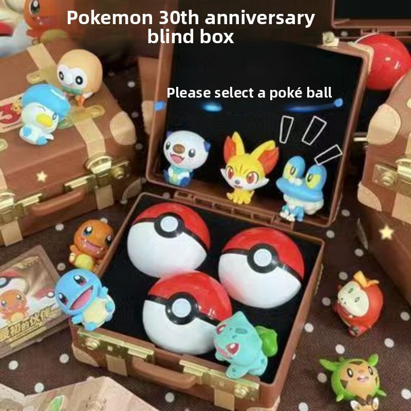 Vintage Toys Collection - Com Caixa, Pokémon First Partners Blind
