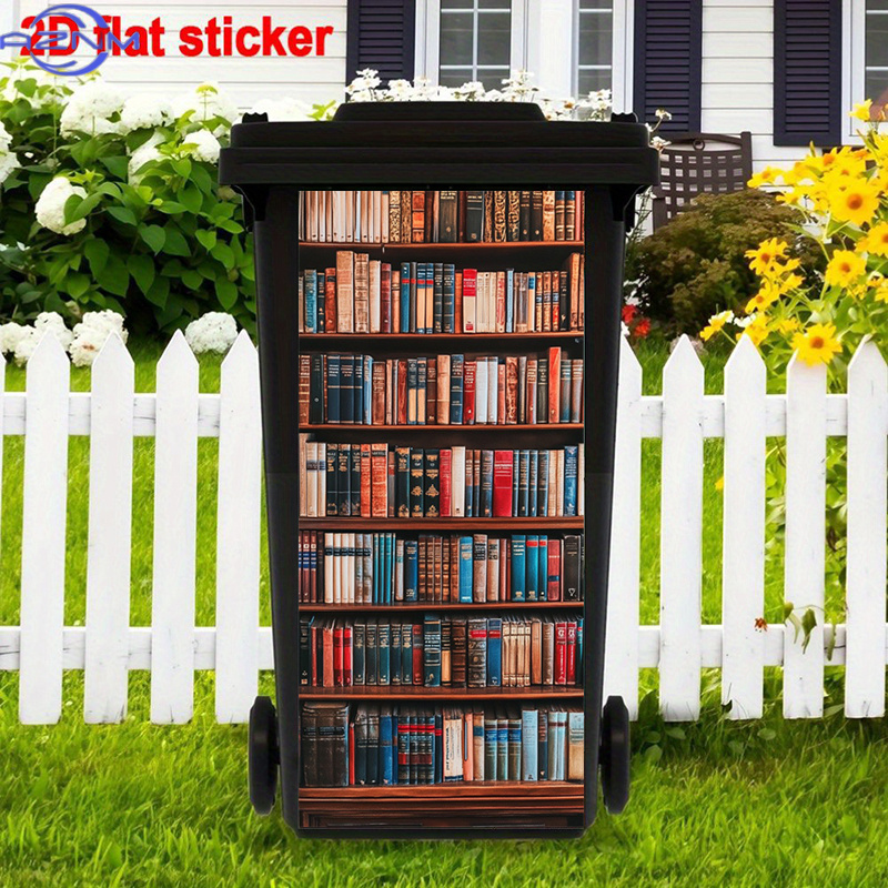 Adesivos de Lixeira com Livros - Vintage And Collectible Books avaliação e preço