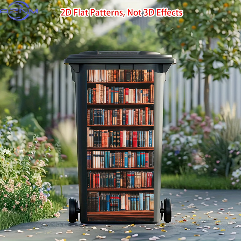 Adesivos de Lixeira com Livros - Vintage And Collectible Books avaliação e preço