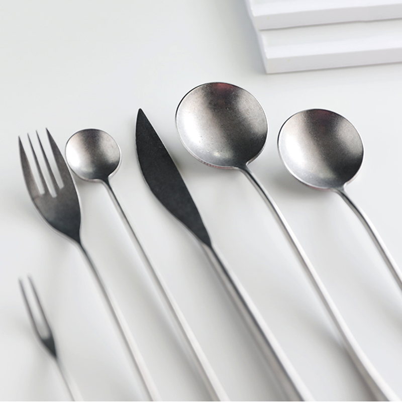 304 retro conjunto de talheres - Vintage Collectible Spoons avaliação e preço