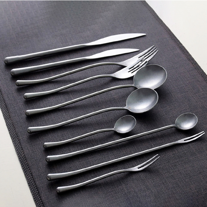 304 retro conjunto de talheres - Vintage Collectible Spoons avaliação e preço