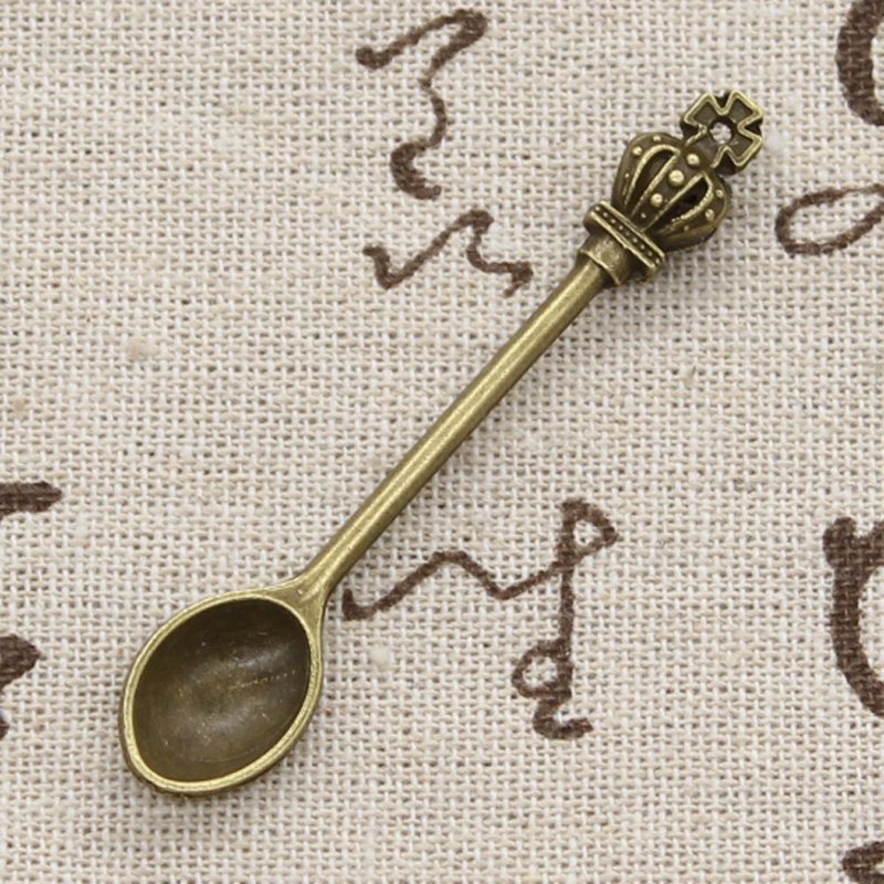8 pçs encantos colher de cozin - Vintage Collectible Spoons avaliação e preço