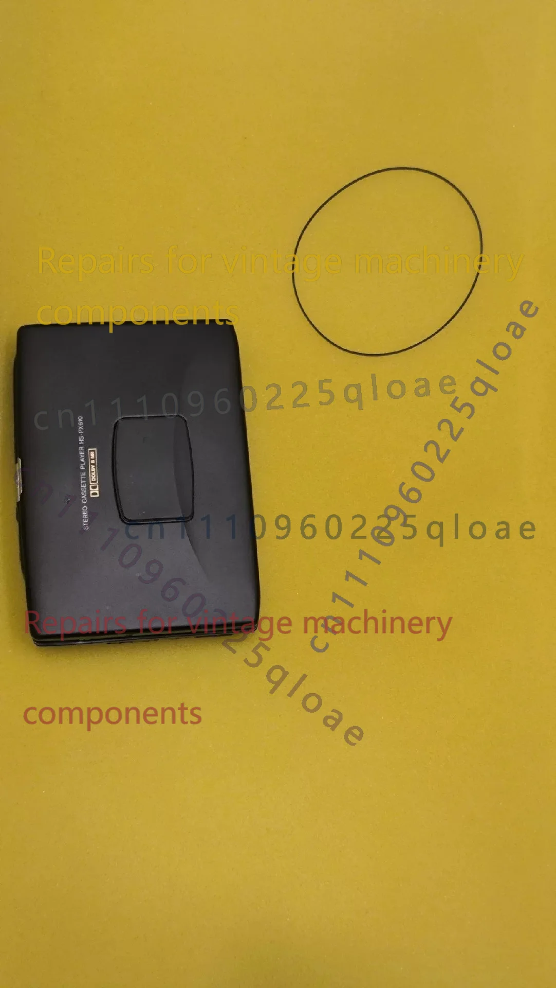 Correia de transmissão quadrad - Cassette Walkman Belt avaliação e preço