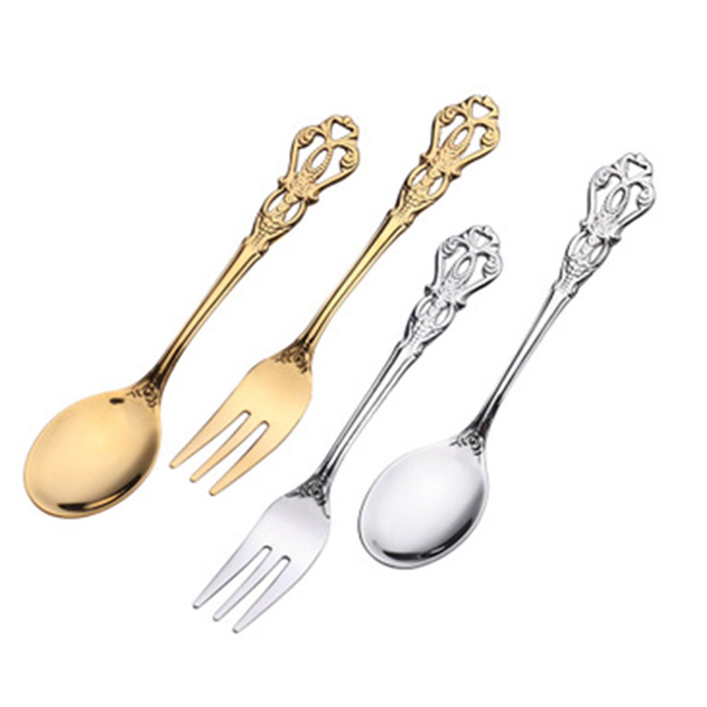 1 Par de Talheres Vintage Dour - Vintage Collectible Spoons avaliação e preço
