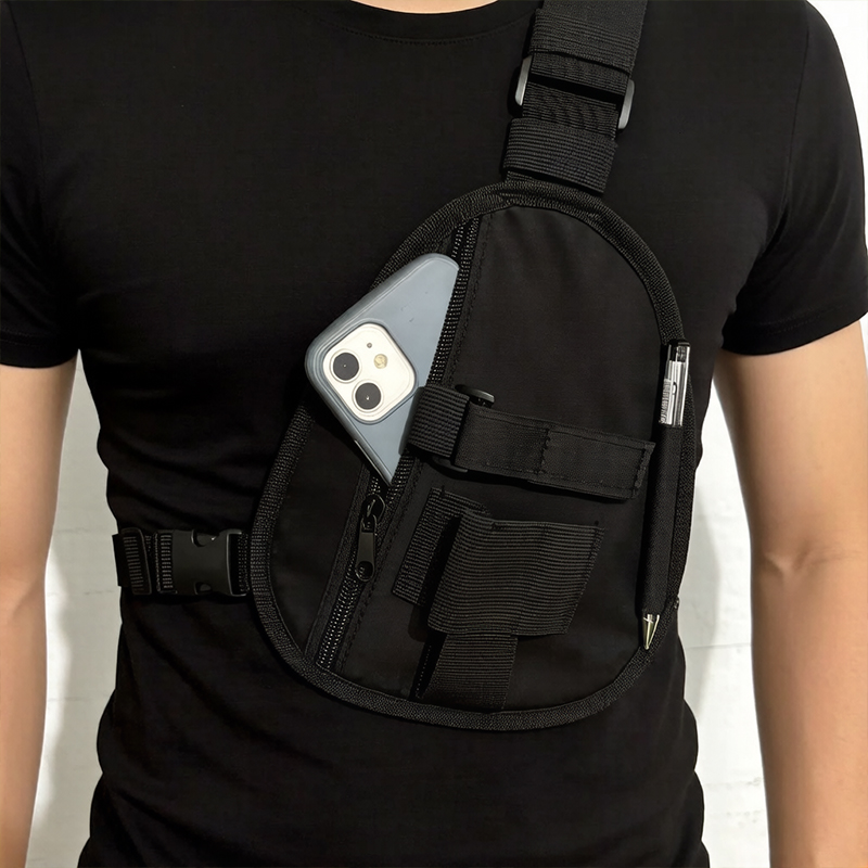 Bolsa de Peito Multifuncional  - Cassette Walkman Belt avaliação e preço