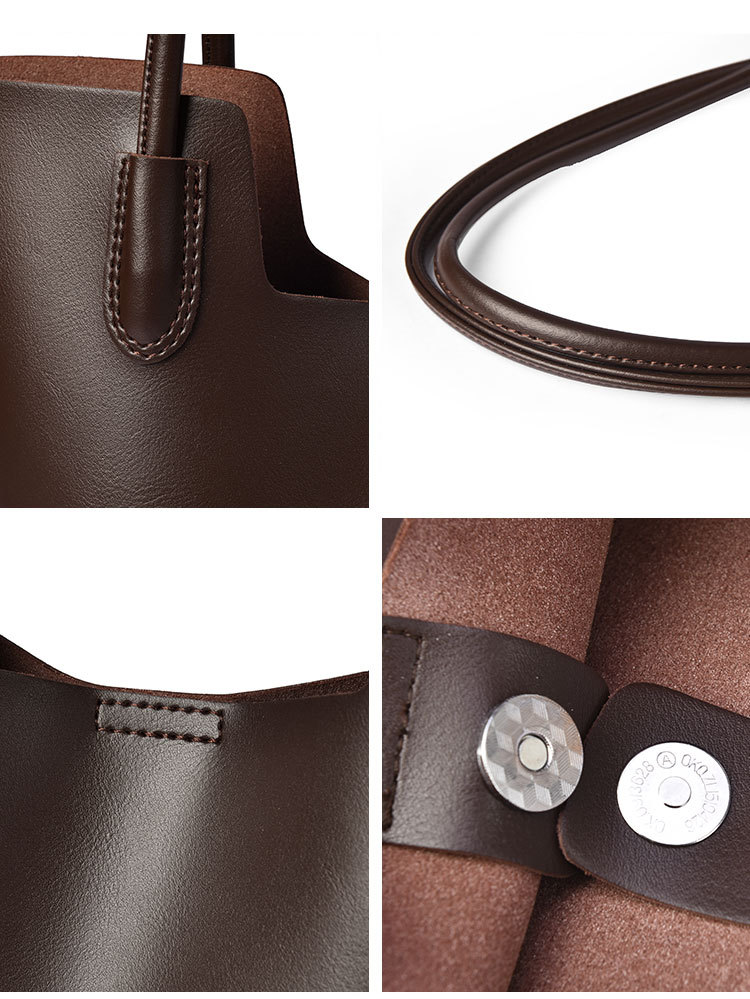 Bolsas de Ombro em Couro PU pa - Vintage Zipper avaliação e preço