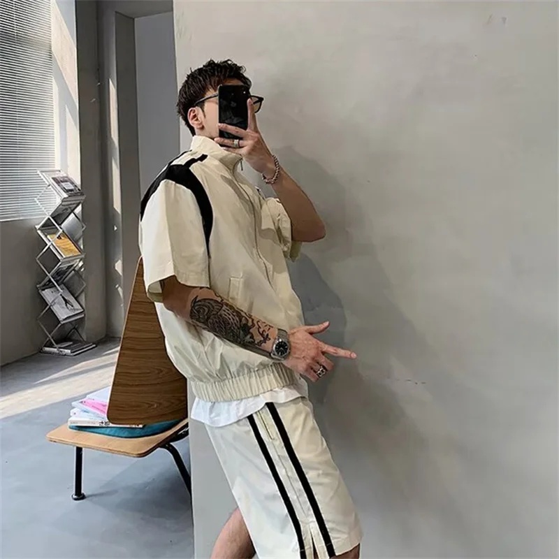 Agasalho masculino colorido co - Vintage Zipper avaliação e preço