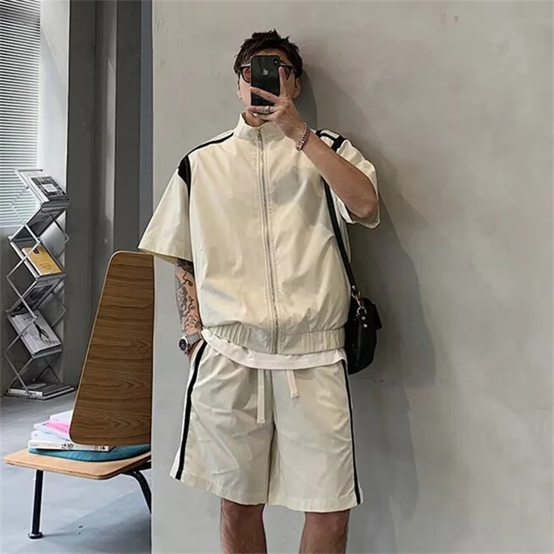 Agasalho masculino colorido co - Vintage Zipper avaliação e preço